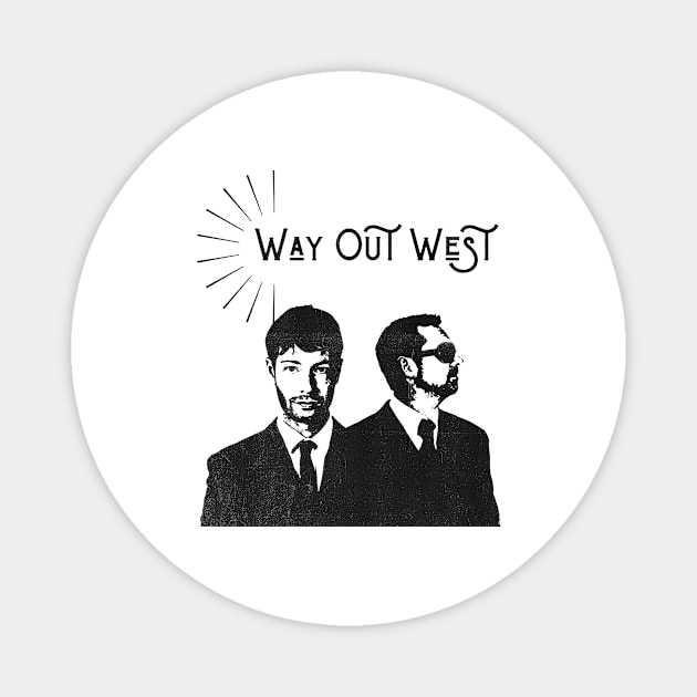 Way Out West Magnet by Ezahazami